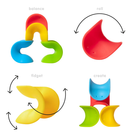 Ulu 3-set - Sensory and Educational STEM Toy MOLUK