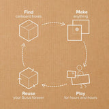 DISCOVER | Makedo Cardboard Construction Kit