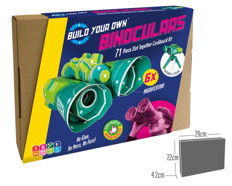 Build Your Own Binoculars - Eco-Friendly Cardboard Craft Kit