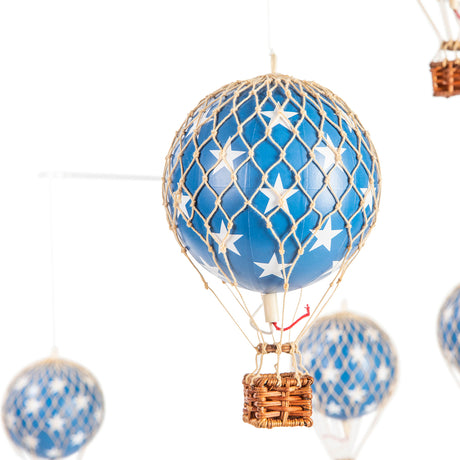 *Wonky* Authentic Models - Hot Air Balloon Mobile, Stars
