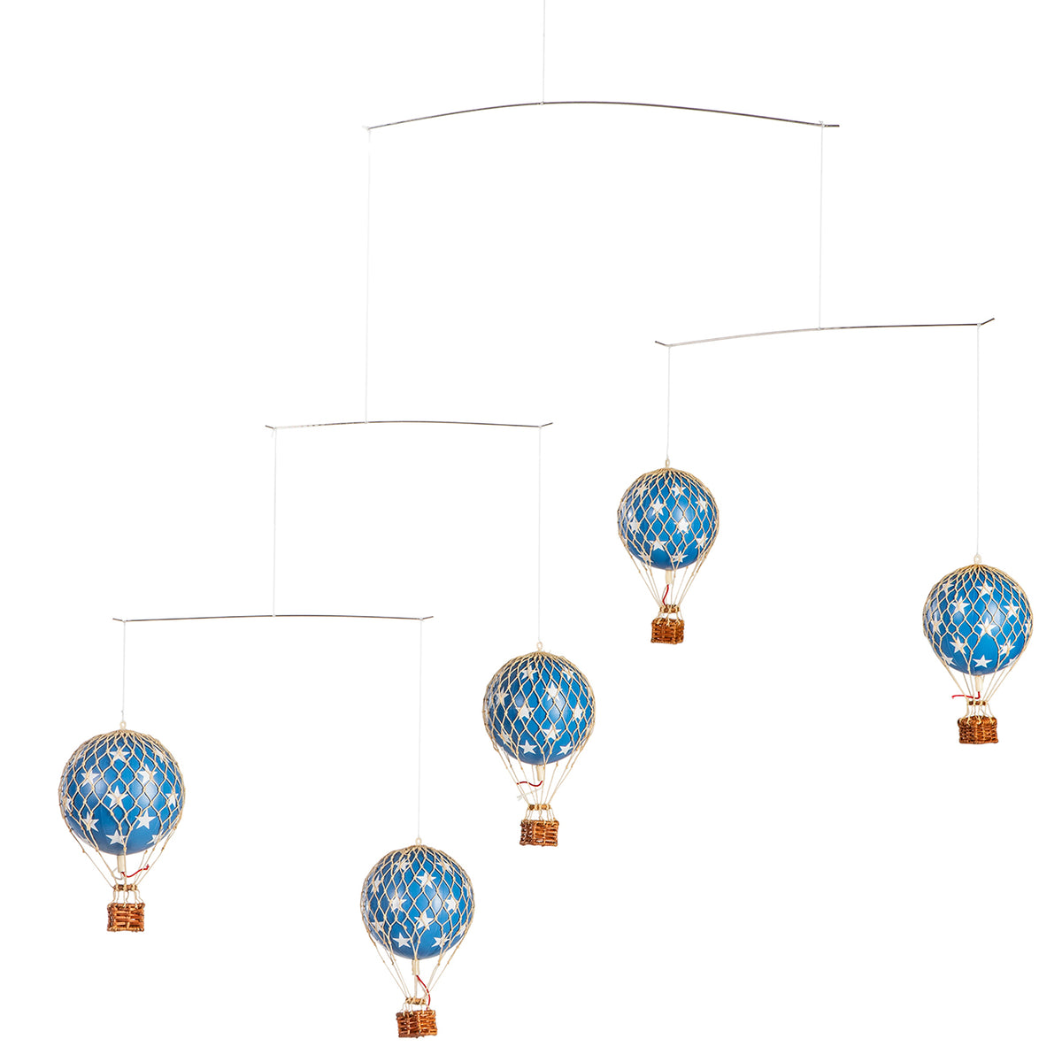*Wonky* Authentic Models - Hot Air Balloon Mobile, Stars