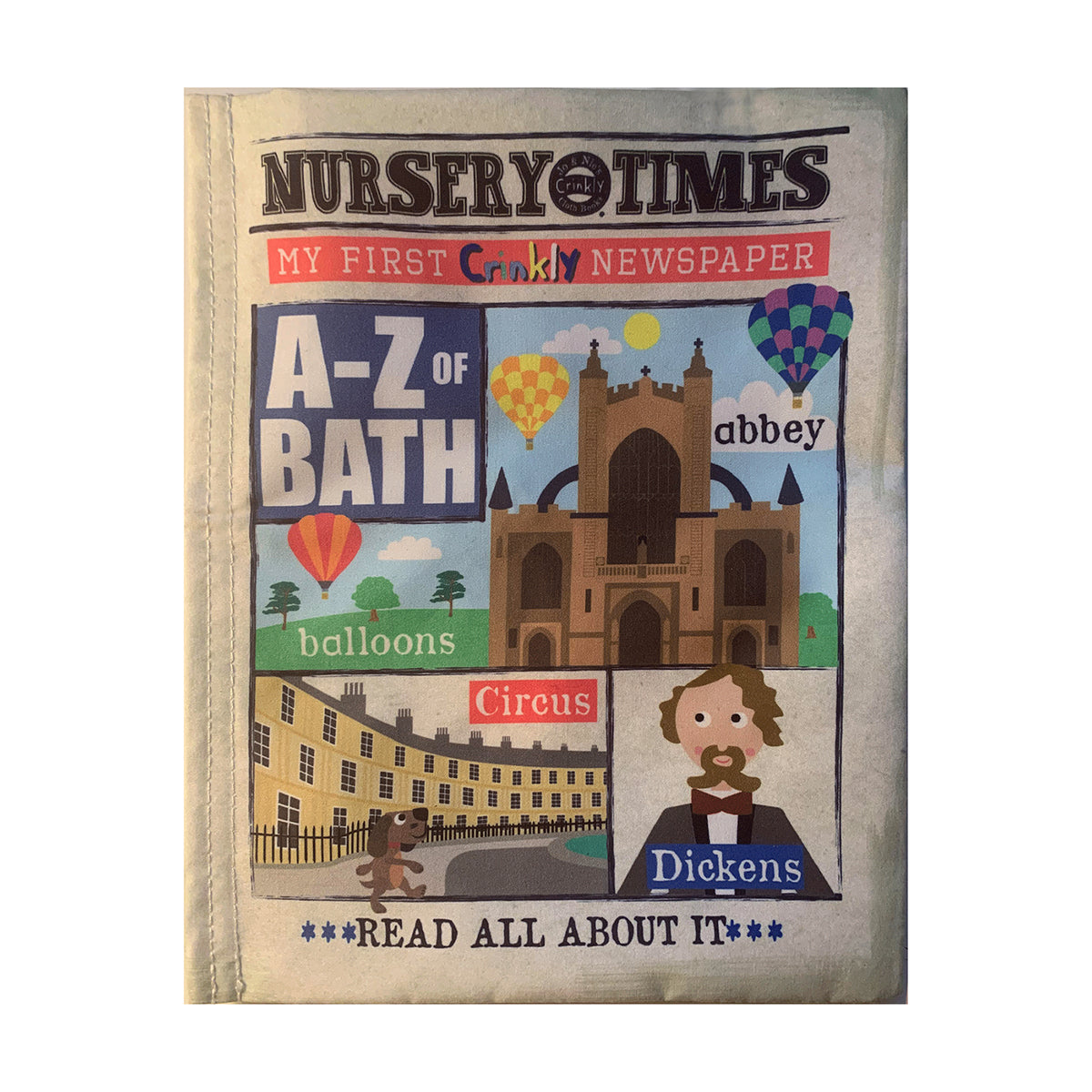 Crinkly Cloth Books - A-Z of Bath