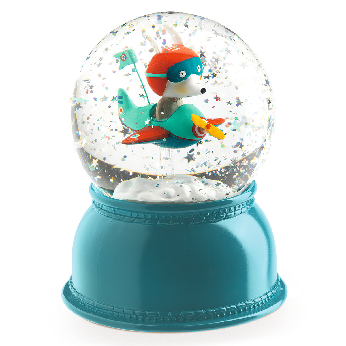 *Wonky* Snowglobe Night Light - Airplane by Djeco