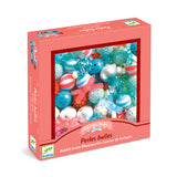 Djeco Bubble Bead Necklace Making Set - Silver