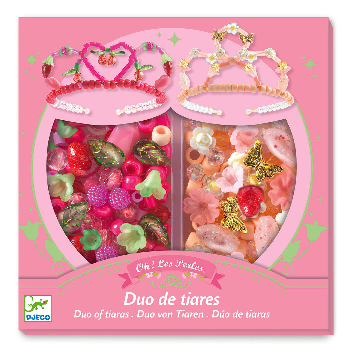 Djeco Duo of Tiaras, Rose