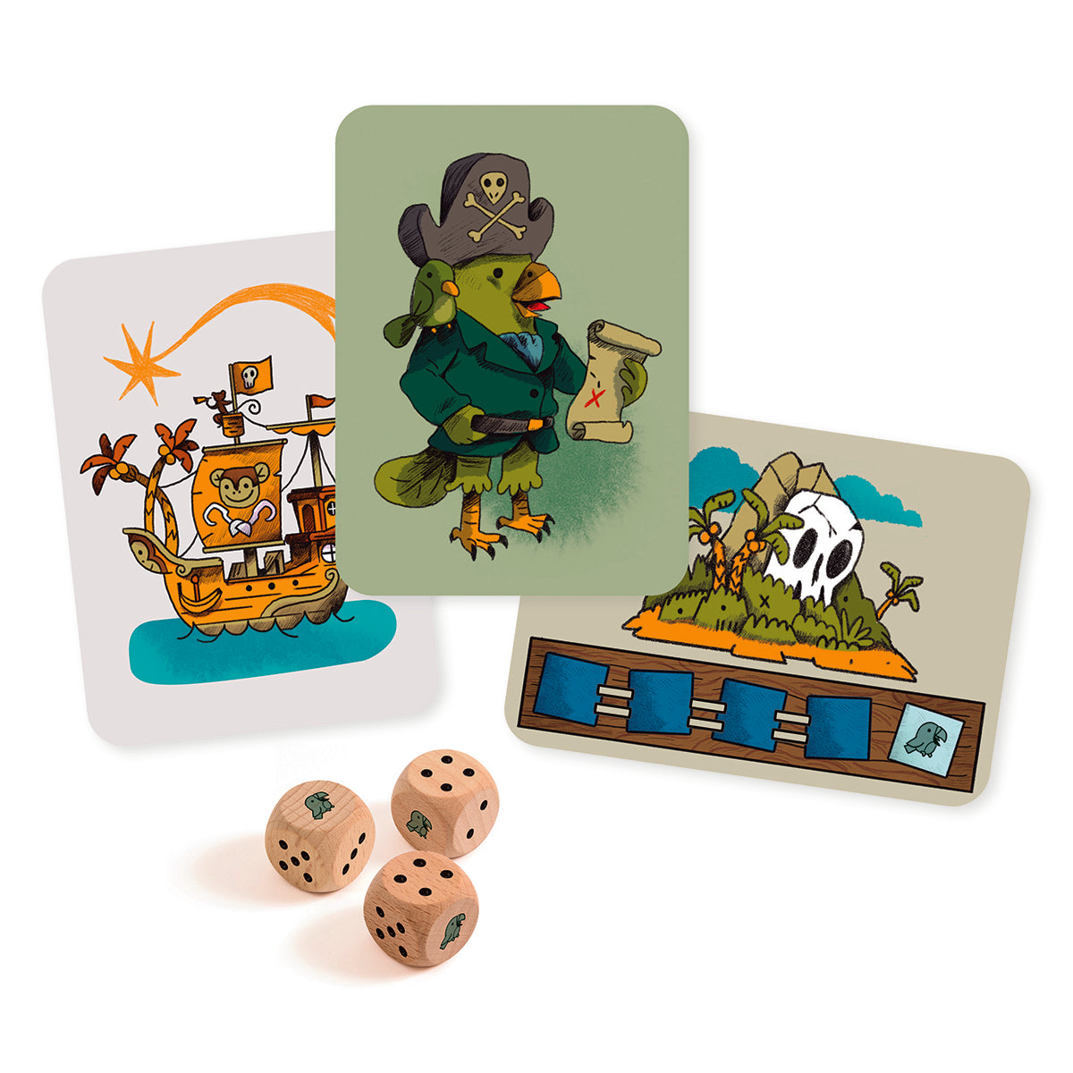Djeco Dice Games - Pirates 'n' Dice