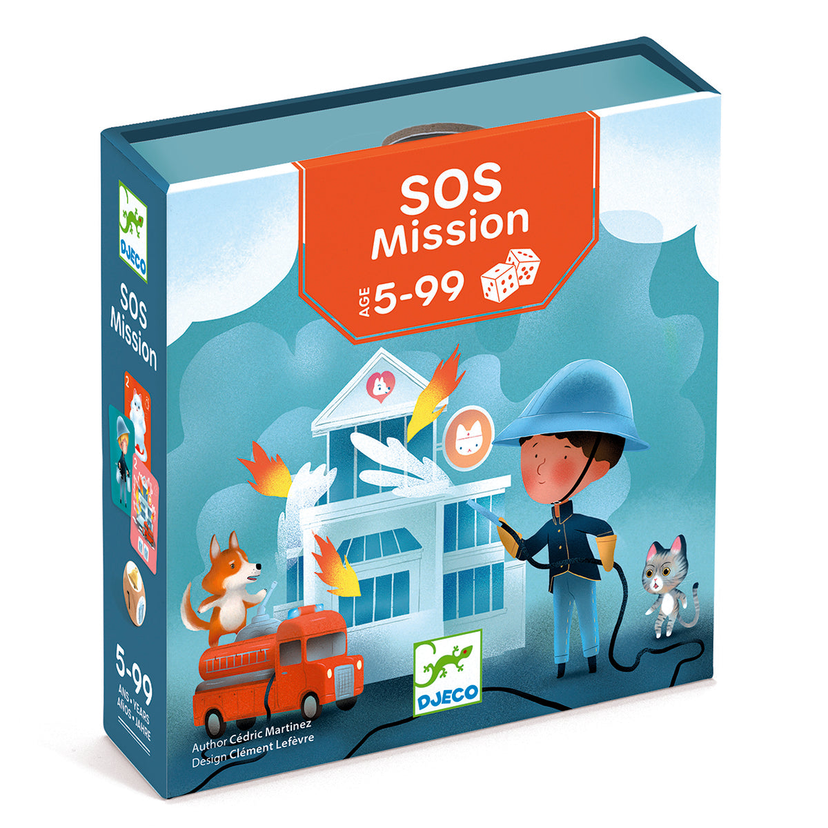 Djeco Dice Games - SOS Mission Pet Rescue
