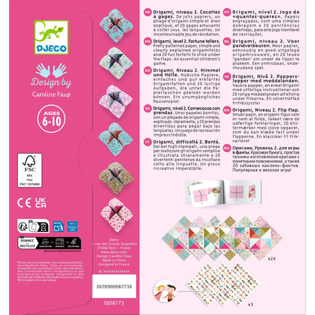 Djeco Origami - Flower Playground Game