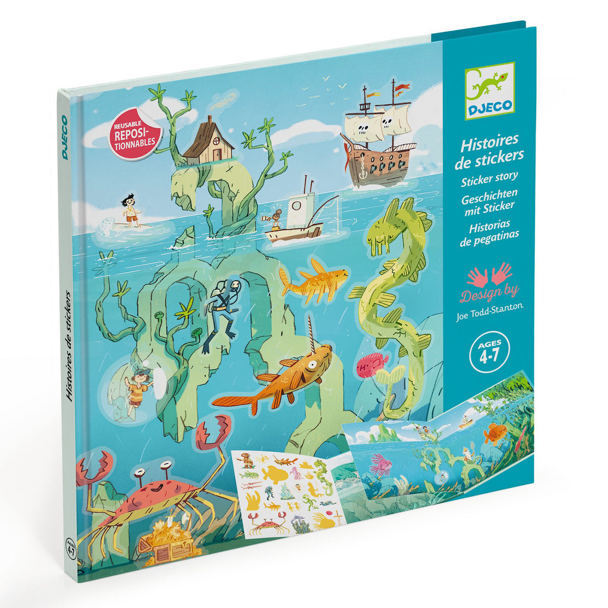 Djeco Stickers - Adventures at Sea