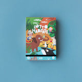 Londji Lotto Habitats board game box with colourful illustrations of animals and explorers in different environments.