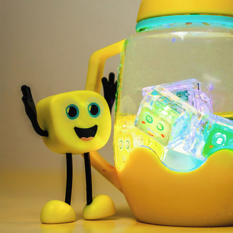 *Wonky* Glo Pals Sensory Jar - Yellow