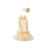 Maileg Ballet suit and skirt cream, Size 1