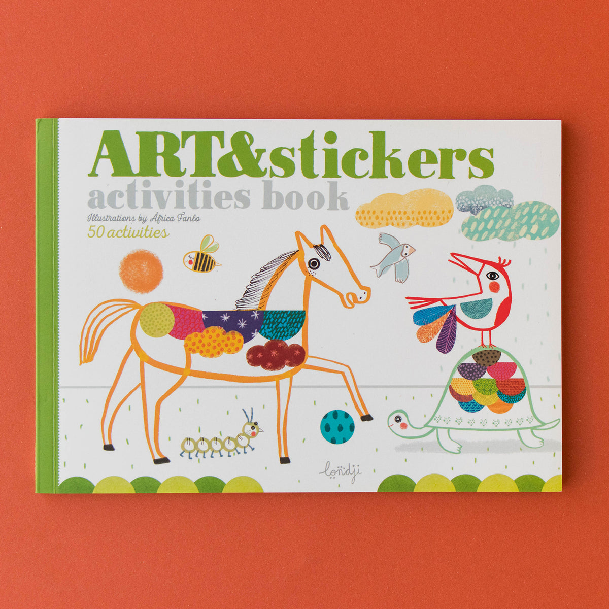 Art & Stickers Activities Book by Londji