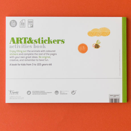 Art & Stickers Activities Book by Londji