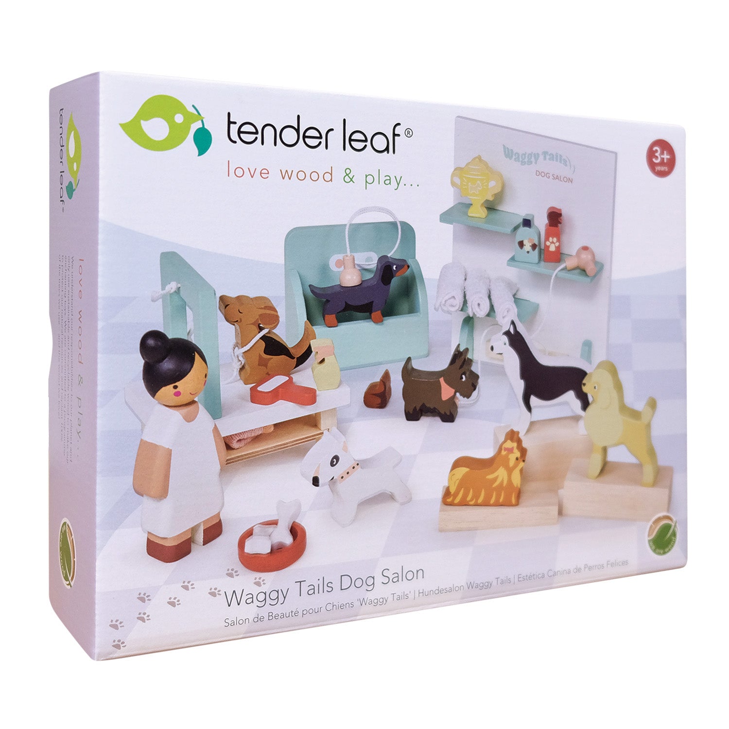 Tender Leaf Waggy Tails Dog Salon – My Small World Toy Store