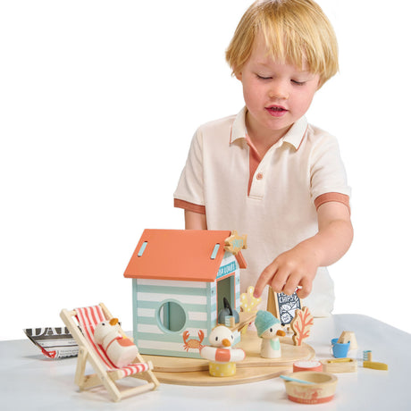 Tender Leaf Sandy's Beach Hut Play Set
