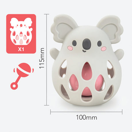 Silicone Rattle-Koala
