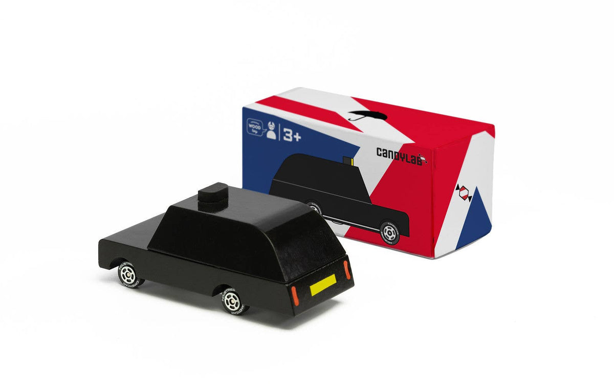 *Wonky* Candycar - London Taxi - Wooden Diecast Toy Car Candylab