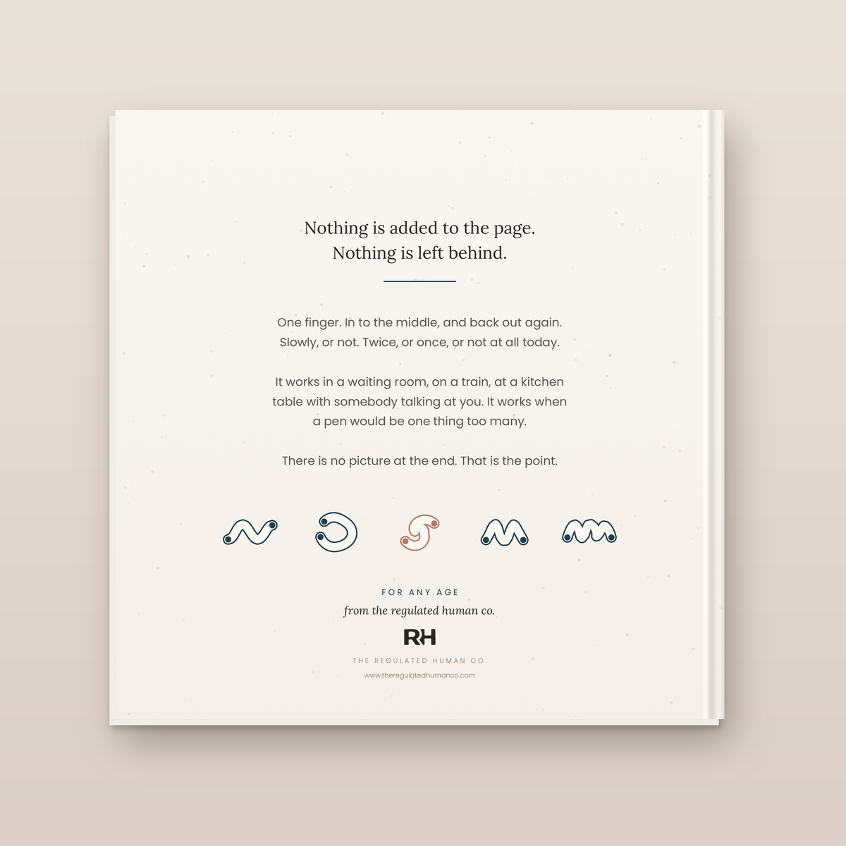 Trace — A Book You Follow With a Finger