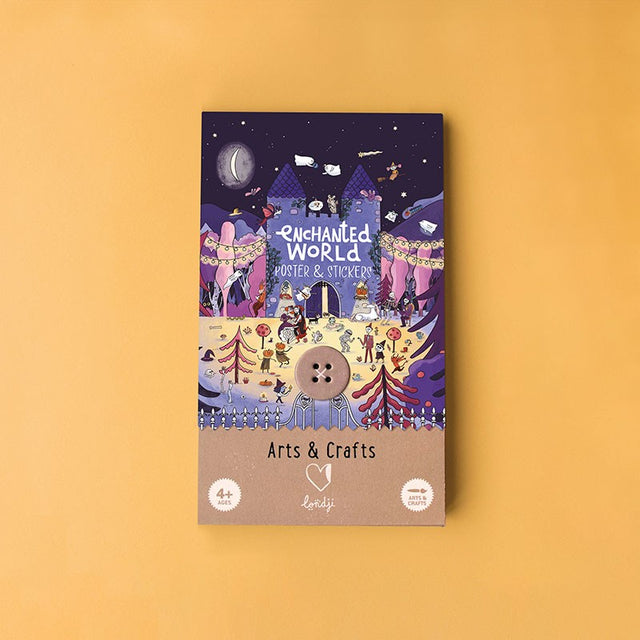 Londji Enchanted Castle Poster and Stickers