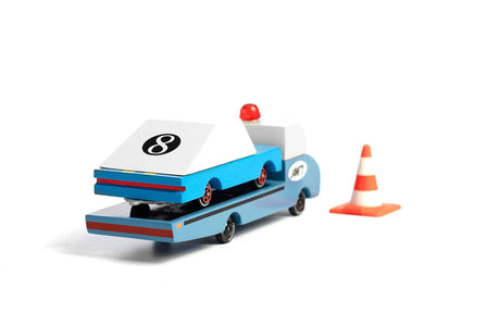 *Wonky* Jane's Tow Truck - Wooden Diecast Toy Car Candylab