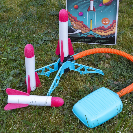 Air Powered Rocket Set