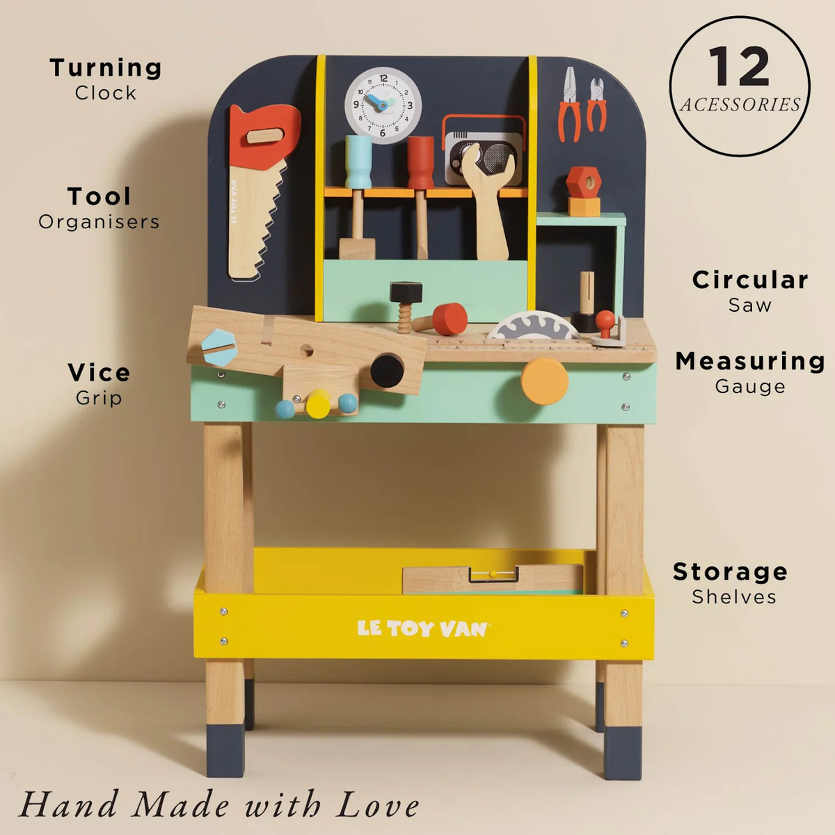 Alex's Wooden Toy Work Bench