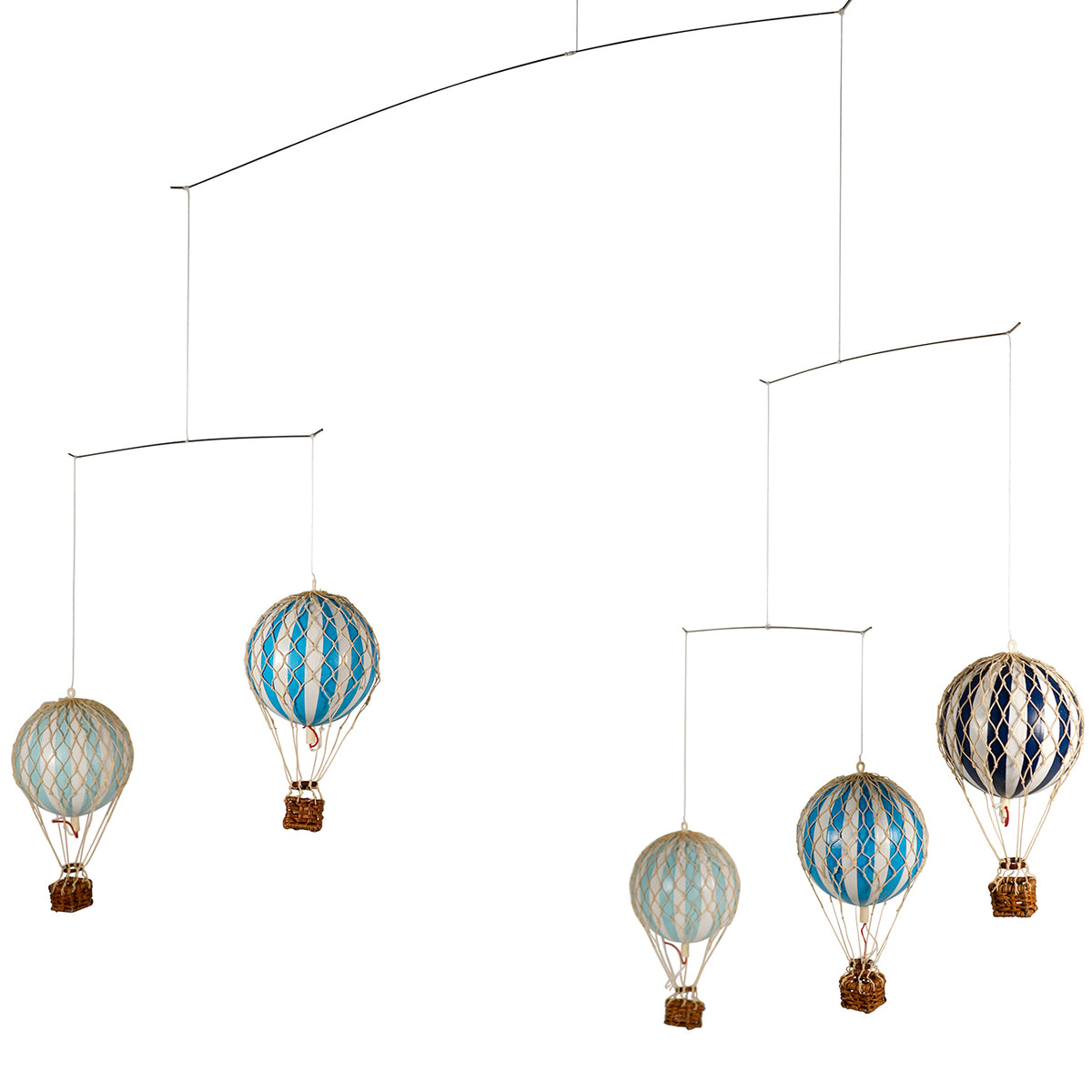 Authentic Models - Hot Air Balloon Mobile, Blues
