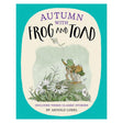 Book cover for Autumn with Frog and Toad by Arnold Lobel, featuring the characters flying a kite in a field of daisies.