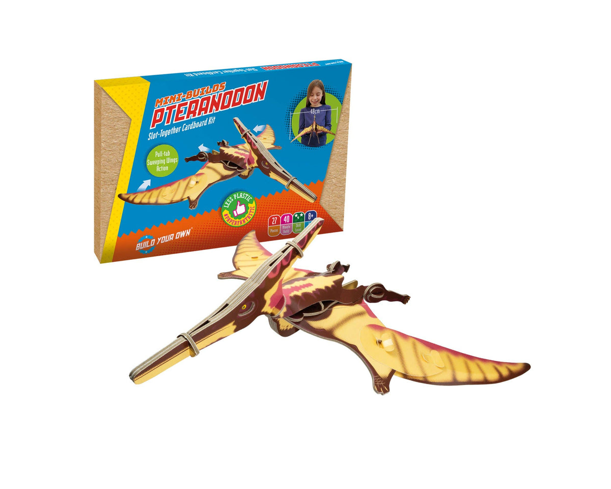 Build Your Own Pteranodon - Eco-Friendly Cardboard Craft Kit