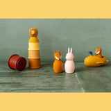 Bath Toy Stacking Cups - Mr. Lion