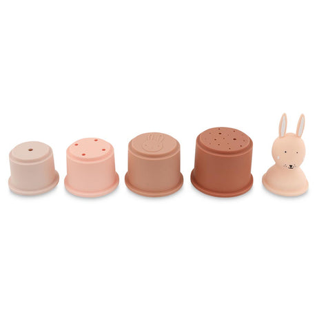 Bath Toy Stacking Cups - Mrs. Rabbit