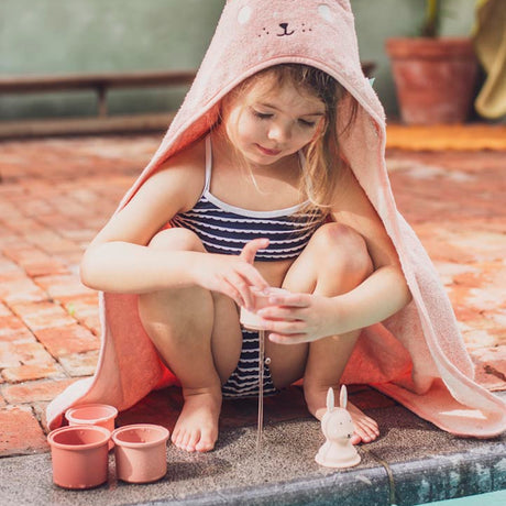 Bath Toy Stacking Cups - Mrs. Rabbit