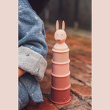 Bath Toy Stacking Cups - Mrs. Rabbit