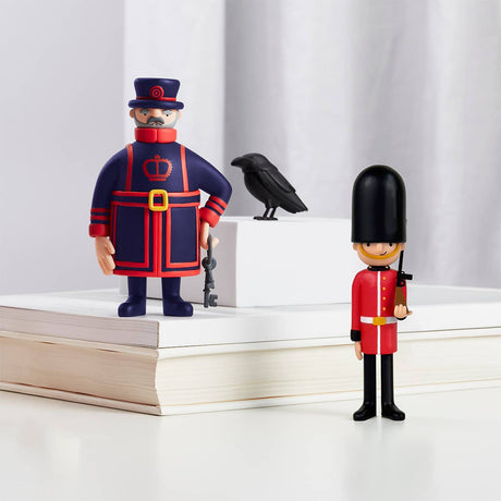 Beefeater & Raven Collectable London Figure - Historic Royal