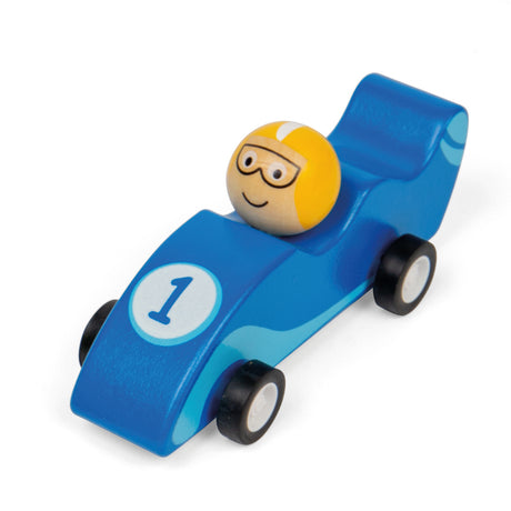 Wooden Pull Back Hot Rods