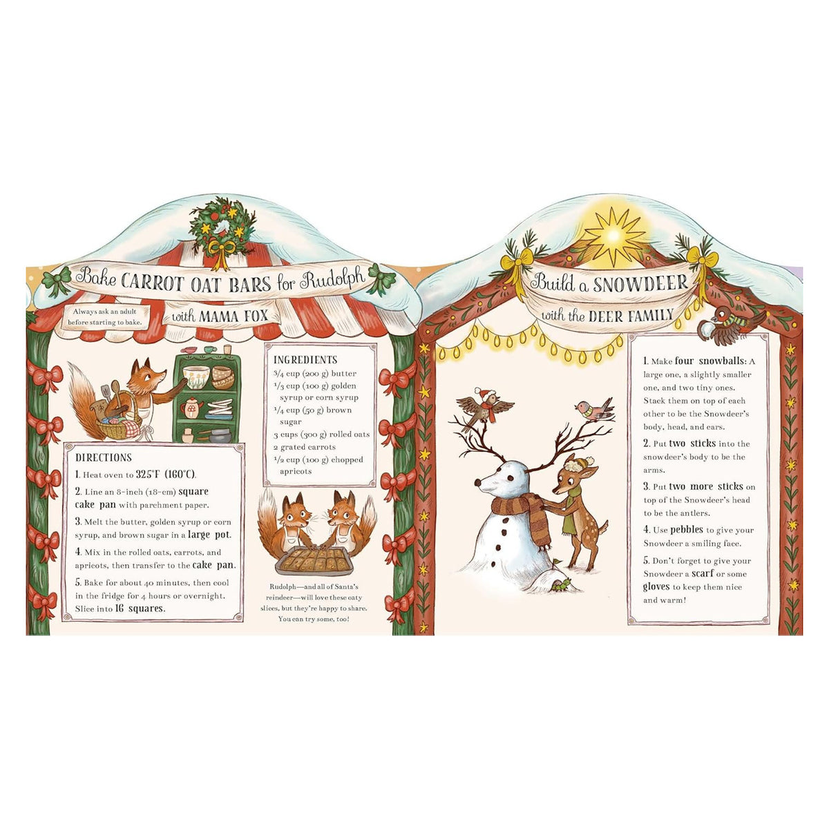 Brown Bear Wood: Christmas Advent Calendar/ Fold Out Village