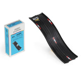 Candylab Roadworks Hop expansion pack toy ramp and product box featuring blue branding and "Don't Slow Down" text.