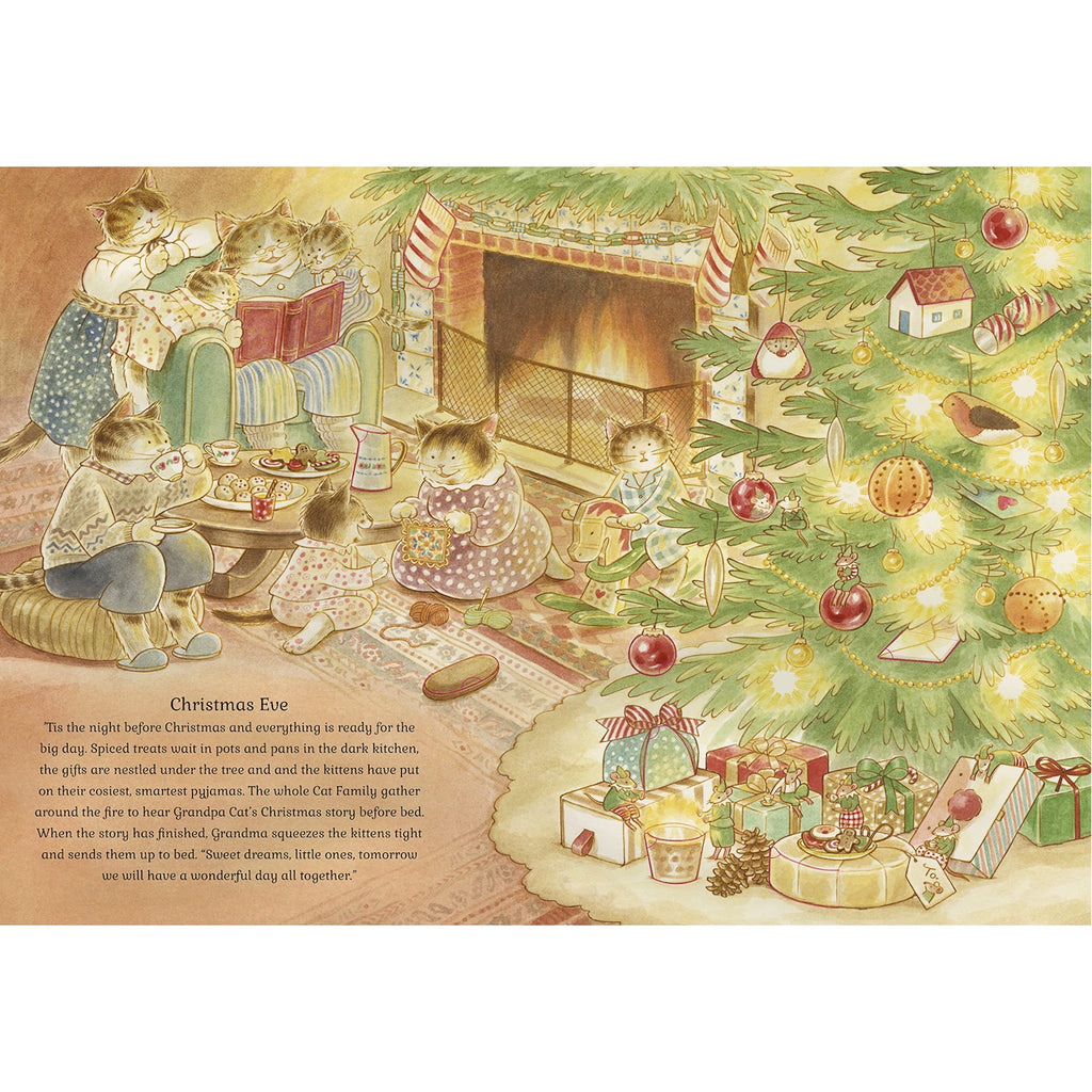 A festive, interactive advent calendar book featuring the lovable Cat Family, with lift-the-flap surprises and heartwarming Christmas stories for each day leading up to Christmas.