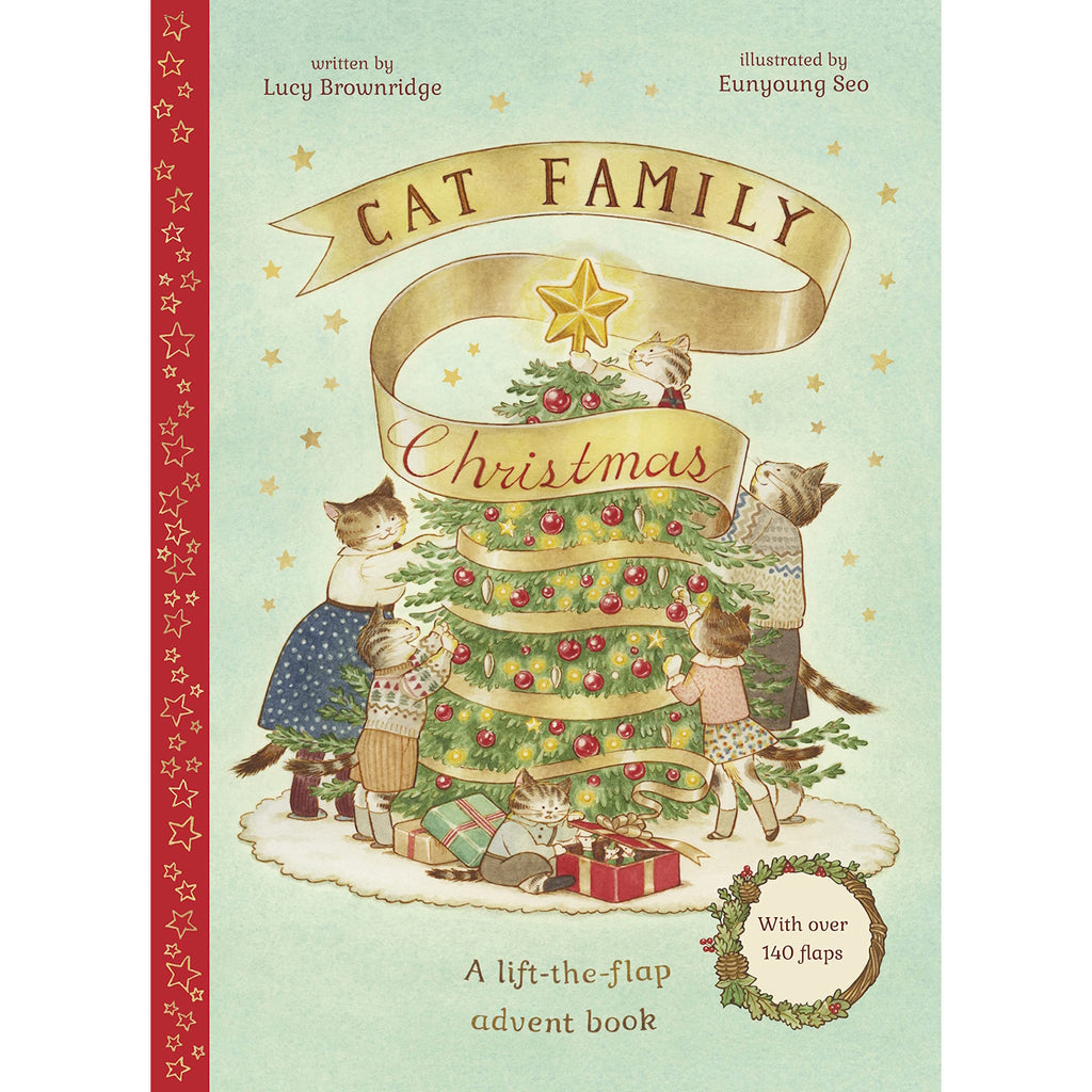 A festive, interactive advent calendar book featuring the lovable Cat Family, with lift-the-flap surprises and heartwarming Christmas stories for each day leading up to Christmas.