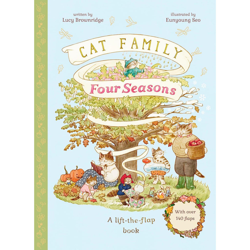 A richly illustrated book following the Cat family through spring, summer, autumn, and winter, exploring nature, traditions, and daily life.