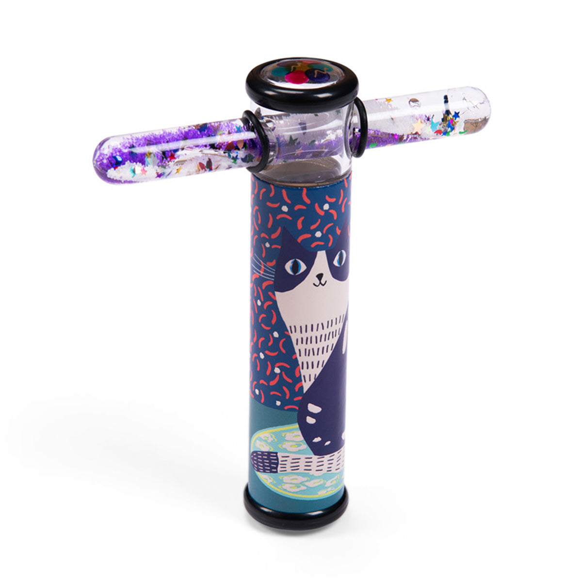 Glow In The Dark Kaleidoscope - Cat
