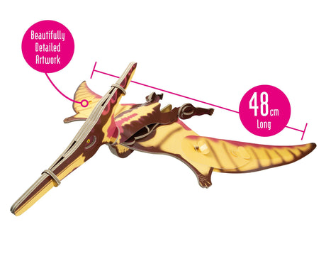 Build Your Own Pteranodon - Eco-Friendly Cardboard Craft Kit
