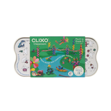 Clixo Classroom Pack packaging box showing magnetic toy structures and text "Pre-K to Grade 5, 100 PCS".