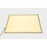 A large, slim LED panel with adjustable color settings, ideal for sensory play, light exploration, and enhancing visual learning activities.