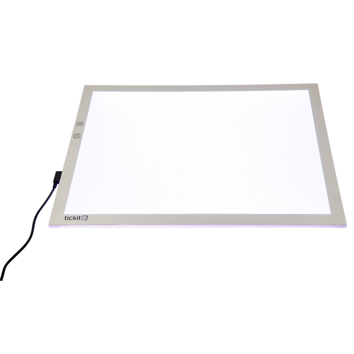 A medium-sized LED panel with adjustable color-changing lights, perfect for sensory exploration, color mixing, and visual learning activities.