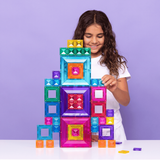 CONNETIX Magnetic Tiles BRIGHT Portal Pack 48 pcs.