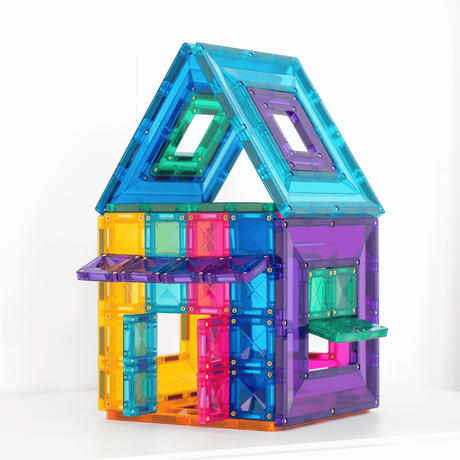 CONNETIX Magnetic Tiles BRIGHT Portal Pack 48 pcs.