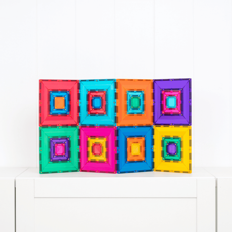 CONNETIX Magnetic Tiles BRIGHT Portal Pack 48 pcs.