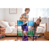 CONNETIX Magnetic Tiles RAINBOW Ball Run Pack 92 pcs.